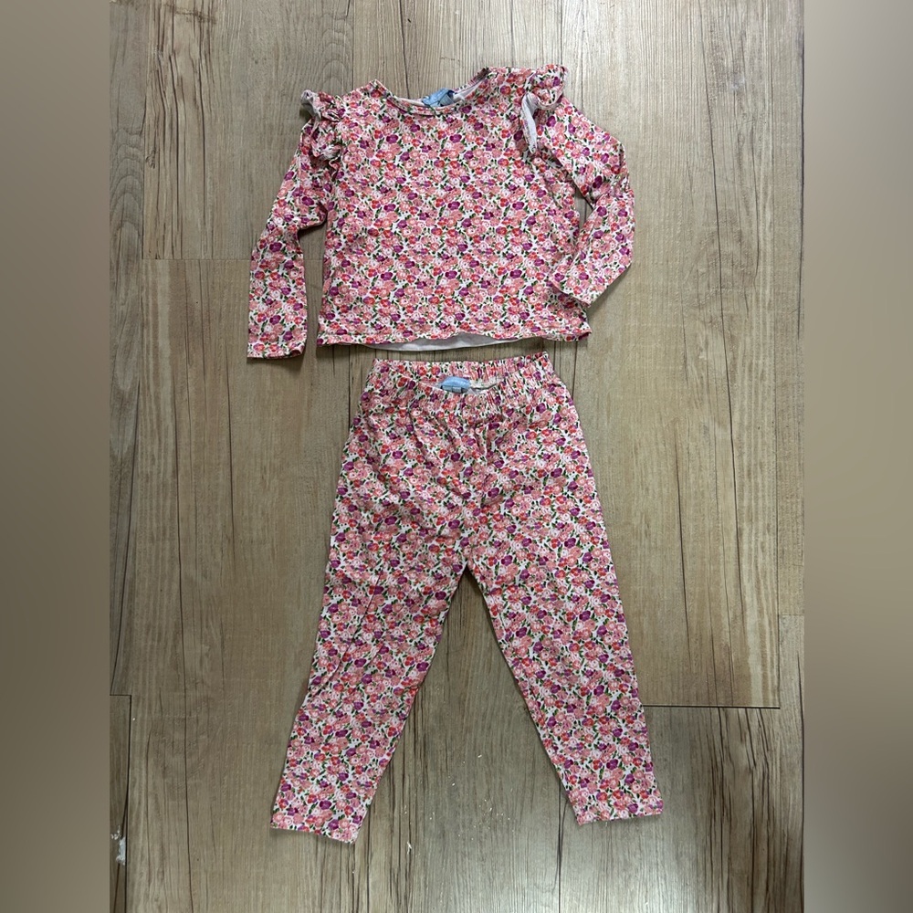 Hill House Pink Floral Kids Set